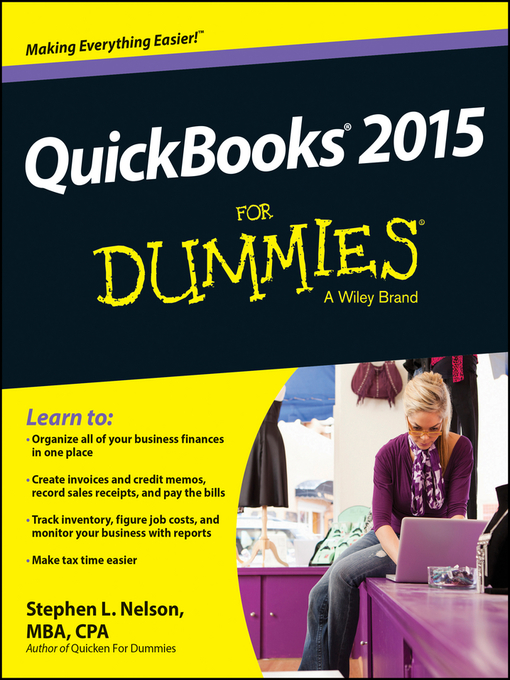 Title details for QuickBooks 2015 For Dummies by Stephen L. Nelson - Available